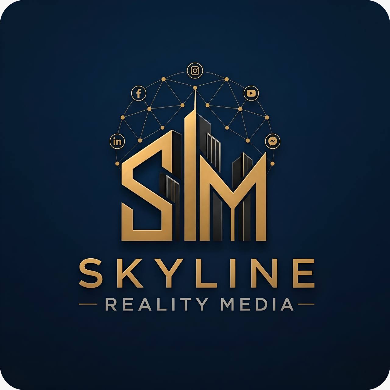Skyline Reality Media AI lead conversion logo